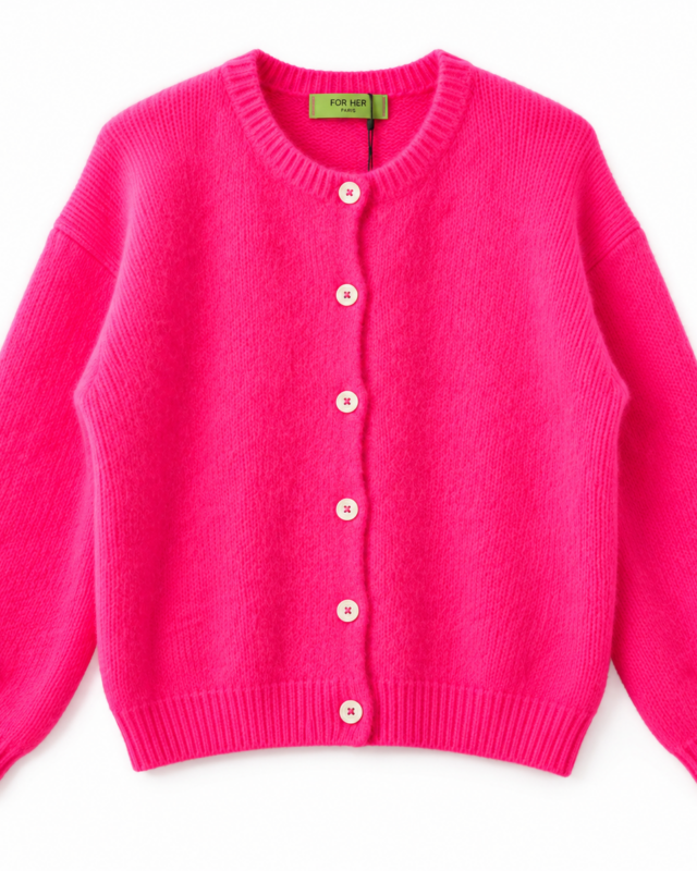 Isemarkt Alpaka Cardigan – The Fluffy One