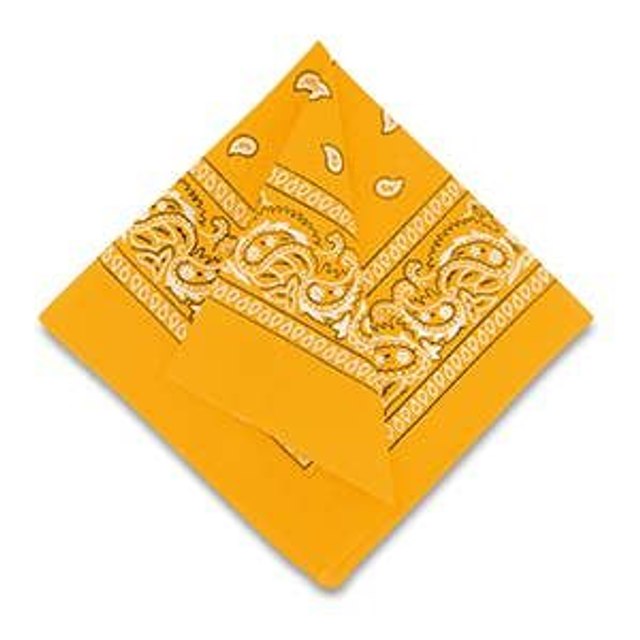 Bandana Senfgelb