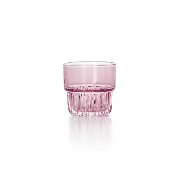 Facetten-Glas Blush