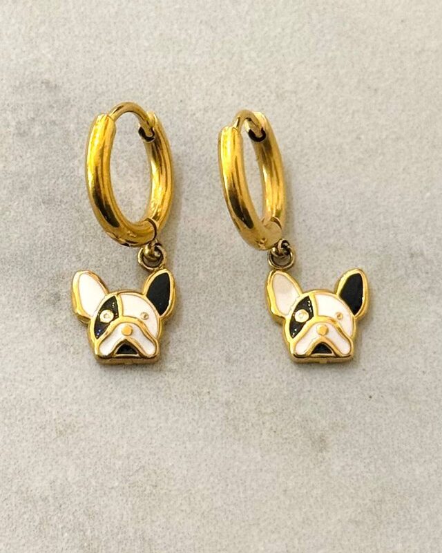 Frenchie LOVE Ohrringe