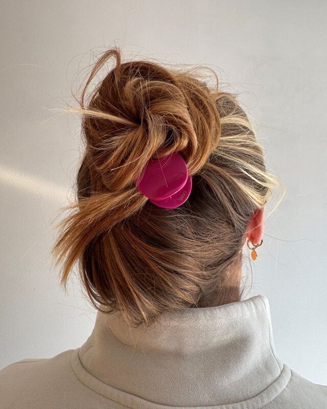 Haarspange Fuchsia