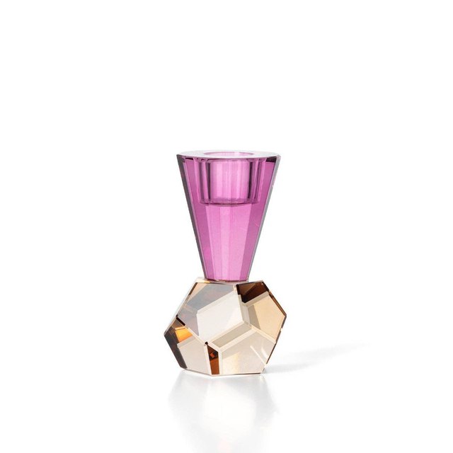 Kerzenhalter Amethyst Flame - recyceltes Glas