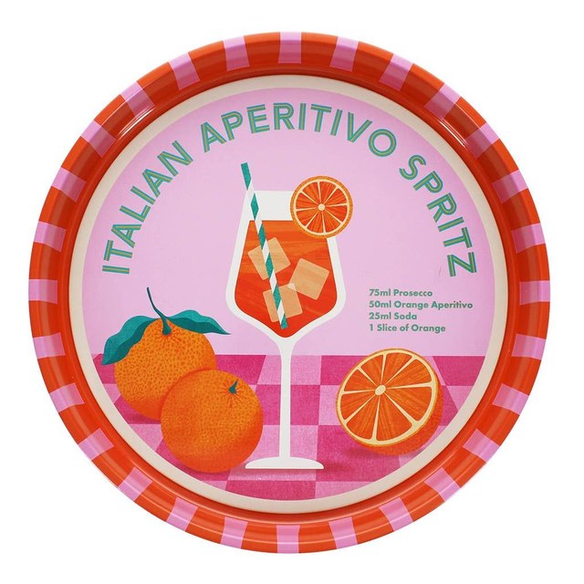 Metalltablett Aperitivo Spritz