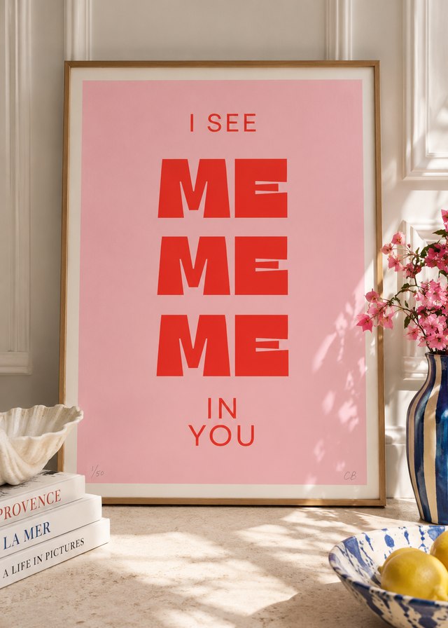 Print I SEE ME IN YOU - 50x70