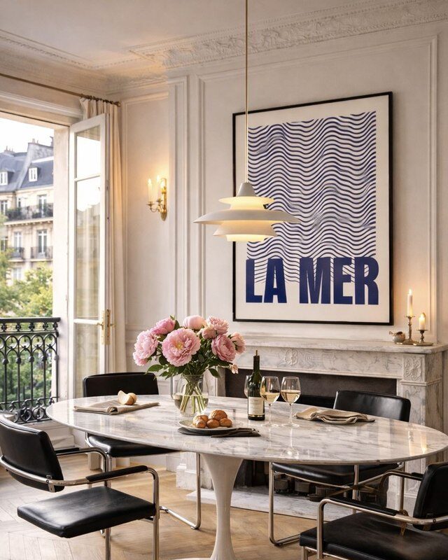 Print LA MER - 70x100